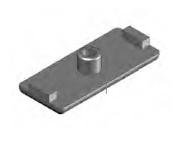 ALUSIC 084201002 ZAŚLEPKA 13X30 CZARNA
