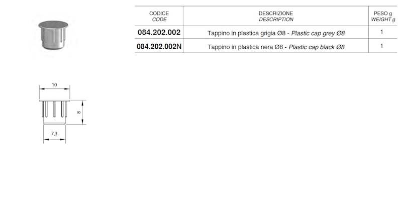 ALUSIC 084202002 ZAŚLEPKA