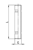 CAMOZZI 6950 10 ŁACZNIK PROSTY FI 10