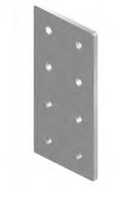 ALUSIC 084710001 PŁYTKA PRZYŁĄCZENIOWA 45X90