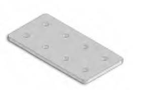 ALUSIC 084710003 PŁYTKA PRZYŁĄCZENIOWA 40X80/80X80