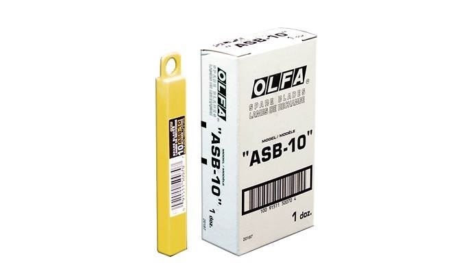 OLFA ASB-10 OSTRZA SEGMENTOWE  9MM 