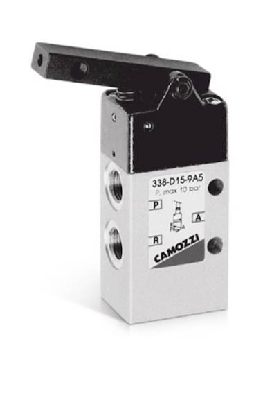 CAMOZZI 338-D15-9A5 ZAWÓR STEROWANY MECHANICZNIE