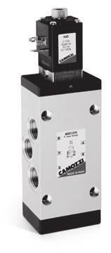 CAMOZZI 452C-015-22 ELEKTROZAWÓR 5/2 1/2"