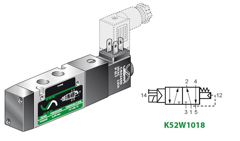 VESTA K52W1014 ELEKTROZAWÓR  
