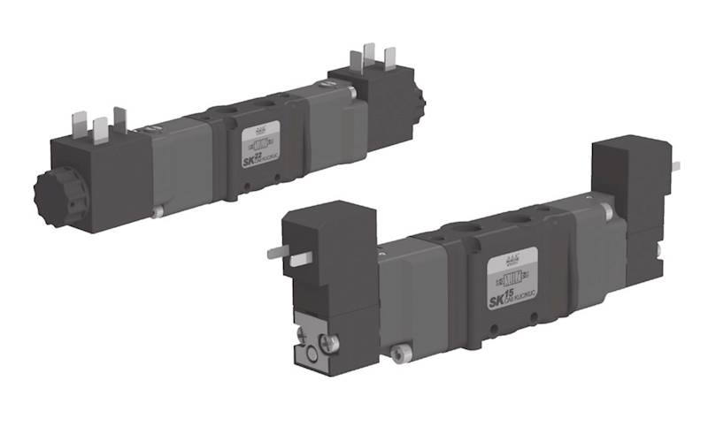 WAIRCOM SKCA8 KR/ZQ ELEKTROZAWÓR 5/2 1/8"
