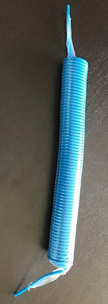 PRZEWÓD SPIRALNY PA12 6X8 NIEBIESKI 10MB