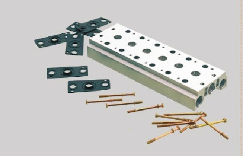 EMC V51-7F PŁYTA ZAWOROWA PIĘCIODROGOWA 1/8"