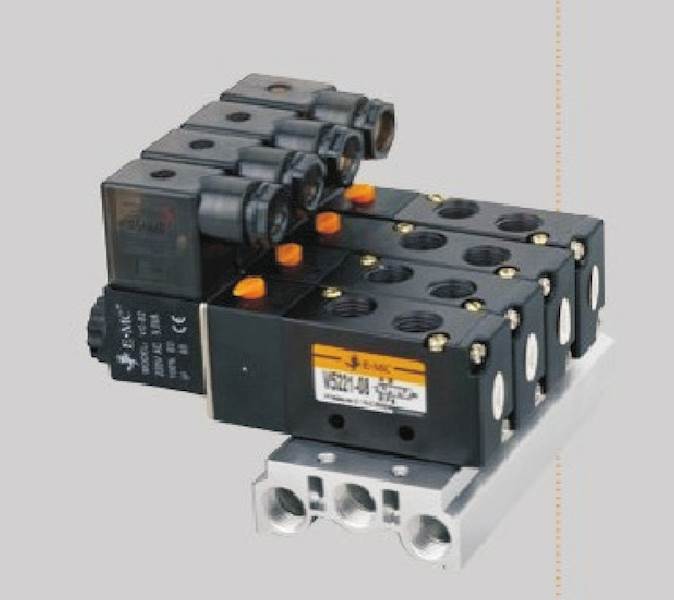 EMC V51-7F PŁYTA ZAWOROWA PIĘCIODROGOWA 1/8"