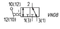 CAMOZZI 358-910 ZAWÓR RĘCZNY 5/2 G 1/8