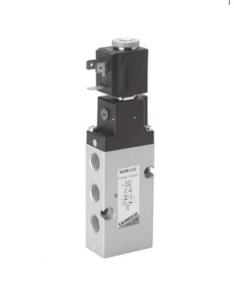 CAMOZZI NA54N-15-02 ELEKTROZAWÓR 5/2 1/4"