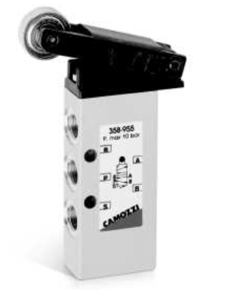 CAMOZZI 358-955 ZAWÓR STEROWANY MECHANICZNIE