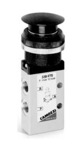 CAMOZZI 338-975 ZAWÓR RĘCZNY 3/2 NC G 1/8''