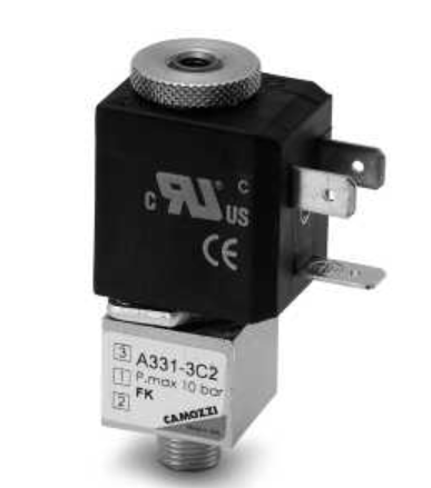 CAMOZZI A331-4C2 ELEKTROZAWÓR 3/2 NC M5