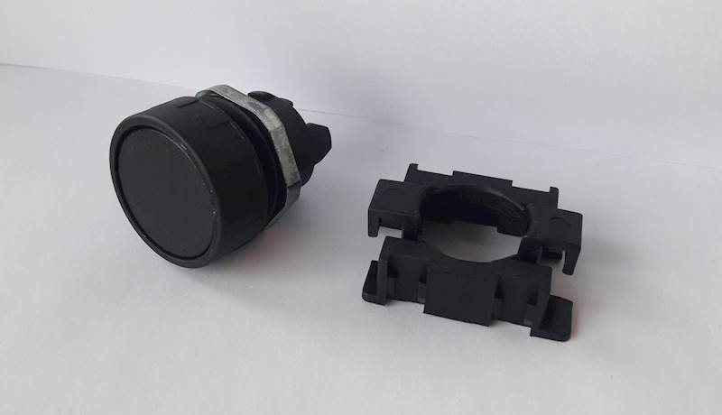 WAIRCOM MCS-PMN PROT. MONOST. PUSH-BUTTON BLACK